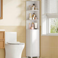 Hzuaneri Corner Cabinet, Tall Bathroom Corner Cabinet with Doors by Hzuaneri