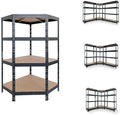 AR Shelving Garage Series Metal Corner Shelf, 24in., 500-Lb. Capacity per Level by Unknown