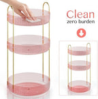 Rotating Makeup Organizer Countertop, Skincare Organizers - Image 7