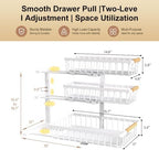 Under Sink Organizer, 3-Tier Storage - Image 2