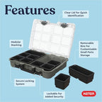 Keter Stack N' Roll Camping Gear Organizer, Portable Storage Organizer - Image 4