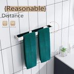 KOKOSIRI Towel Holder Chrome Bath Towel Bar Rack 16-Inch Kitchen Holder Polished Stainless Steel for Bathroom Hardware Wall Mounted, 1 Pack B4008CH-L16 - Image 5