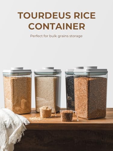 Airtight Food Storage Containers, 4 Pack, 4.22 Qt, Pop-Top Lids - Image 5