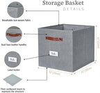 DECOMOMO Storage Bins, Storage Baskets for Shelves - Image 3