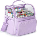 Rexmica Large Marker Organizer Case Storage Bag for 180 Marker Pen, Purple by Rexmica