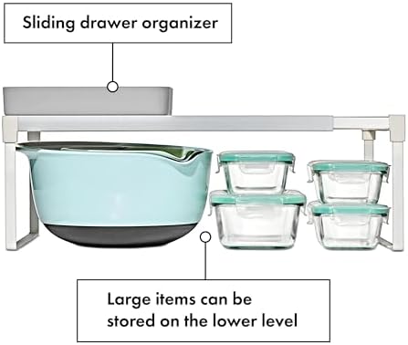 OXO Good Grips Adjustable Deep Drawer Organizer, Utensil Holder Drawer - Image 5