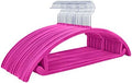 MIZGI Velvet Hangers 50 Pack, Patented Rounded Shoulder Sweater Hangers by MIZGI