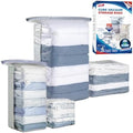 TAILI 6 Pack Vacuum Storage Bags, Cube Combo (3 Jumbo+3 Medium), Cream by TAILI