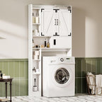 ChooChoo Over The Toilet Storage Cabinet with Sliding Door - Image 5
