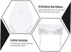 Ironing Board Wall Mount Iron Holder, White Pbt Rack for Office - Image 3