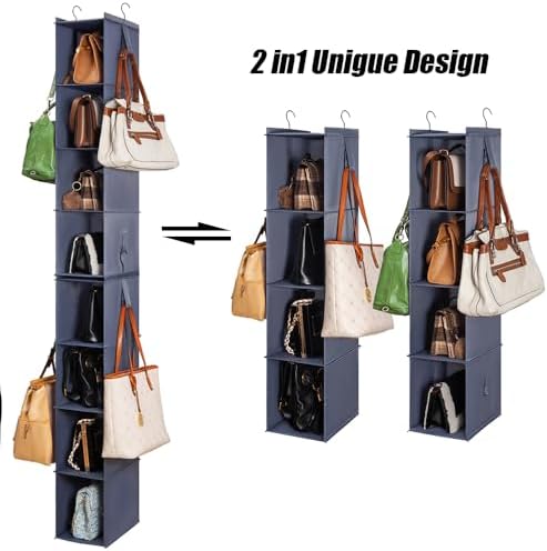 Bag Rack for Closet Storage Hanging Purse Organizer for Closet - Image 5