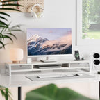 Fenge Dual Monitor Riser, 42.5 Inch Large Computer Monitor Stand - Image 6