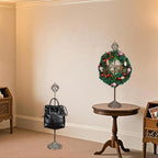 Display Stand for Wreath Handbag Purse Adjustable Height Wreath Hanger - Image 2