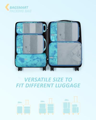 BAGSMART Compression Packing Cubes for Travel Essentials - Image 4