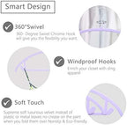 MIZGI Velvet Hangers 50 Pack, Patented Rounded Shoulder Sweater Hangers - Image 3