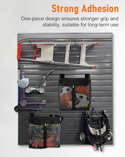 8 Pcs Slatwall Baskets Kit, Slatwall Accessories with Slat Wall Hooks - Image 6