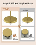 BWE Bathroom Toilet Paper Holder Stand Brushed Gold SUS304 Stainless Steel - Image 3