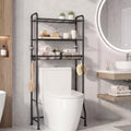 Delamu Over Toilet Storage Rack, 3 Tiers (62.8" H) Bathroom Organizer Shelf by DELAMU