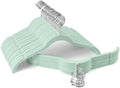 Sishynio Velvet Hangers 50 Pack, Non-Slip Slim Felt Clothes Hangers Green by Sishynio