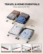 VINTAR 24Pack Space Saver Vacuum Storage Bags for Travel with Cordless Pump - Image 3