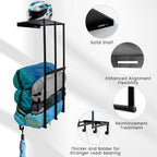 Camping Chair Storage Wall Mount Metal Rack for Garage Organization - Image 3