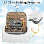 Mancro Padded Travel Case Compatible with Dyson Airwrap, White - Image 3