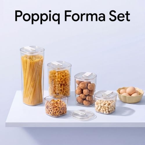 Airtight Food Storage Containers, 4-Pcs BPA-Free Kitchen Organizer - Image 2