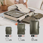 Travel Vacuum Bags with Pump, 25L Large Capacity Vacuum Bags for Travel, IPX7 Waterproof, Travel Essentials Compression Bags for Luggage Backpack Suitcase Home Storage - Image 6