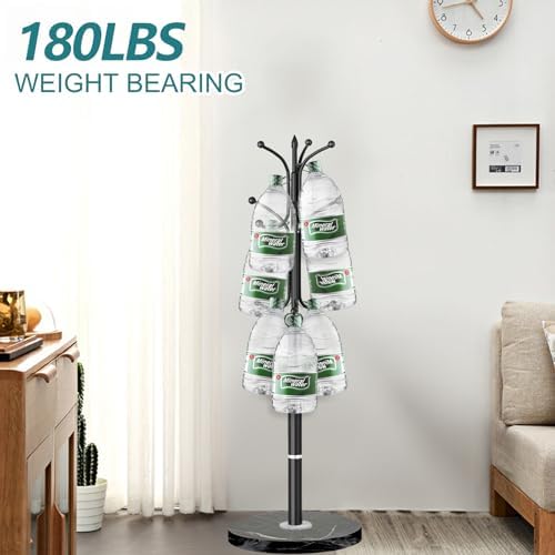 OIRUMIE Coat Rack,Coat Rack Stand with 12 Hooks,Coat Tree Stand for Corner - Image 5
