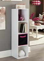 Closetmaid 4 Cube Stackable Storage, White - Image 2