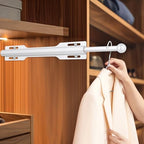 12" Valet Rod for Closet Pull Out (2 Pack, White) - Image 6