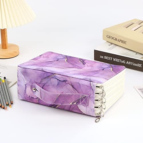 250 Slots Colored Pencil Case Organizer, 5 Layer Bag - Image 6