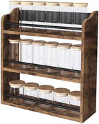 Spice Rack for Countertop, Wooden Spice Rack Wall Mounted - Image 6