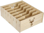 Wood File Organizer Shelf for Mail Receipts Invoices, Home Office by Tofficu