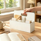 Mail Organizer Countertop, Pencil Holder, Office Supplies File Bill Sorter - Image 2