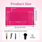 Magnetic Barber Mat for Clippers, Station Organizer with 6 Magnets - Image 2