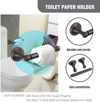 Classic Bathroom Hardware Accessory 4-piece Set,Oil-Rubbed Bronze - Image 4