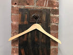 NAHANCO 17” Flat Wooden Shirt Hanger, No Notches, Natural Gloss, 25 Pack - Image 2