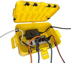 Flemoon Large Outdoor Electrical Box, IP54 Waterproof Extension Cord Cover by FLEMOON