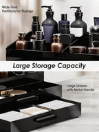 ProCase Cologne Organizer for Men with Drawer, Bathroom Organizer -2 Layer - Image 6