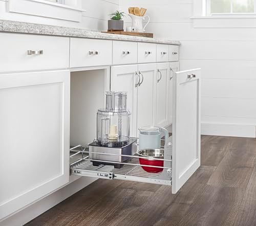 Rev-A-Shelf Pullout Drawer Organizer for Kitchen Cabinets, 18" x 22" - Image 2