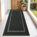 OLANLY Front Door Mat Outside 71x34, All-Season Heavy-Duty Rubber Doormat by OLANLY