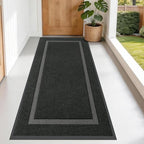 OLANLY Front Door Mat Outside 71x34, All-Season Heavy-Duty Rubber Doormat by OLANLY