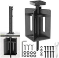 In-ground Umbrella Base with Umbrella Stand Tube Hanging Parasol Stand Holder Stainless Steels Outdoor Umbrella Base, Black by Mayset