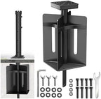 In-ground Umbrella Base with Umbrella Stand Tube Hanging Parasol Stand Holder Stainless Steels Outdoor Umbrella Base, Black by Mayset
