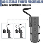 WALMANN Wall Mounted Swivel Bike Rack for Garage, Rotating Vertical Bike Storage for 5 Bikes, Space-Saving Bike Hooks, 500 lbs Capacity(Hanging 5 Bikes) - Image 5