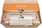 Wevac 8''x100' & 11''x100' 2 Rolls Food Vacuum Seal Roll Keeper with Cutter, Ideal Vacuum Sealer Bags for Food Saver, BPA Free, Commercial Grade, Great for Storage, Meal prep and Sous Vide (Pack of 2) - Image 5