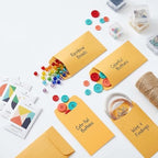 JAM PAPER #7 Coin Business Envelopes with Peel and Seal Closure - 3 1/2 x 6 1/2 - Brown Kraft Manila - Bulk 250/Box - Image 7