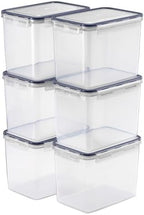 Sorbus Air Tight Pantry Storage Containers, with Lids (6 Pack) - Image 5