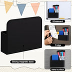 Colarr 20 Pack Magnetic Dry Erase Marker Holder Bulk, Black - Image 5